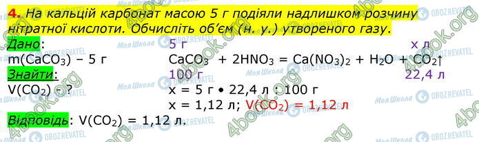 ГДЗ Хімія 8 клас сторінка Стр.198 (4)
